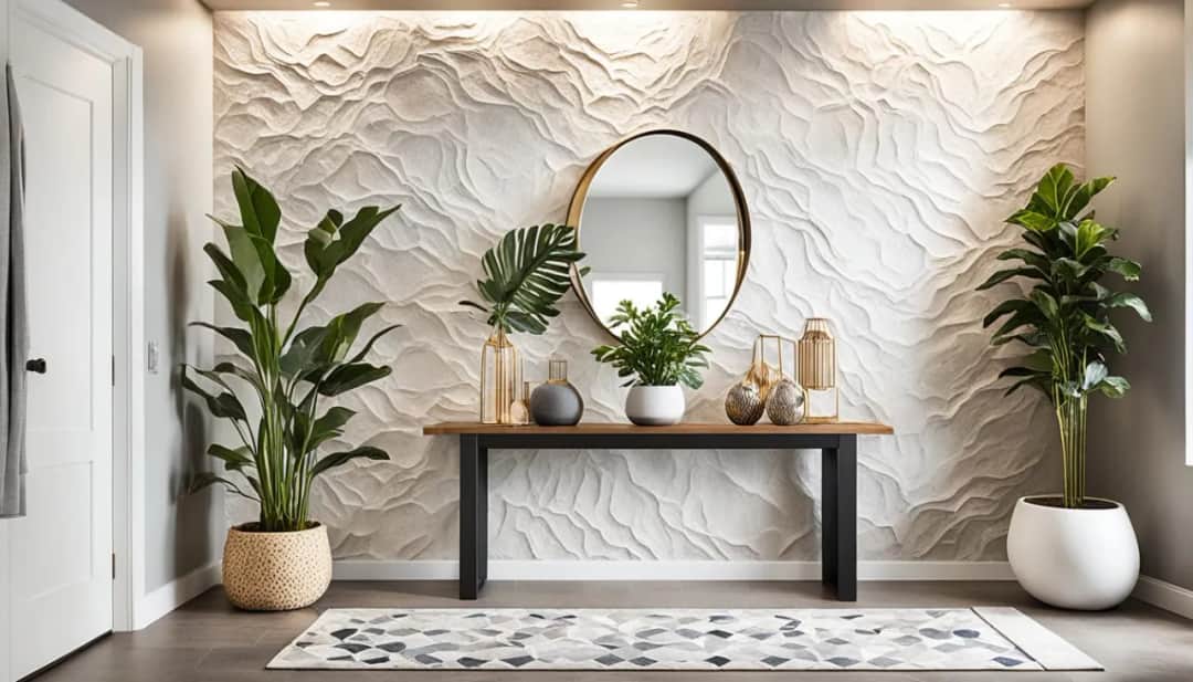 Tynk ozdobny na ściany w przedpokoju – najlepsze opcje i porady