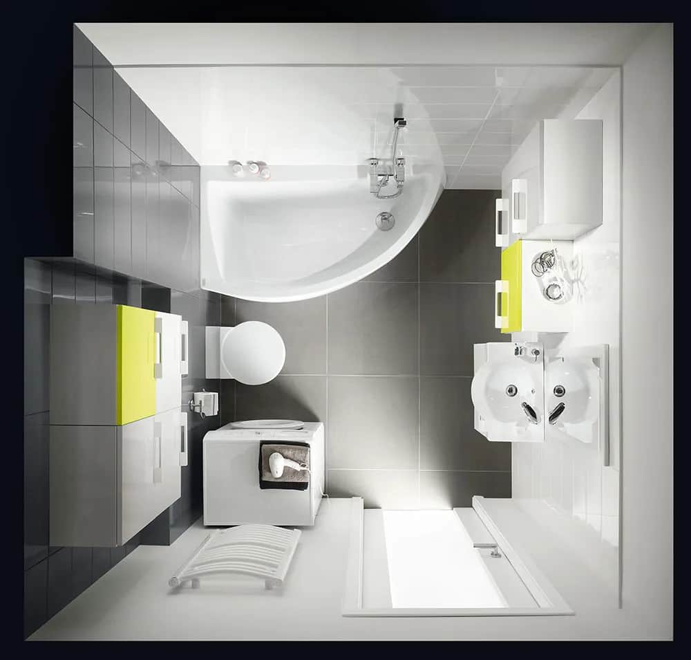 Jak urządzić bardzo małą łazienkę i uniknąć uczucia ciasnoty